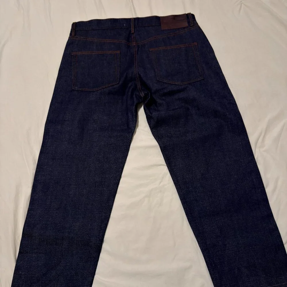 Deep Indigo Rigid Selvedge Sz38x28 NWOT - Picture 4 of 4